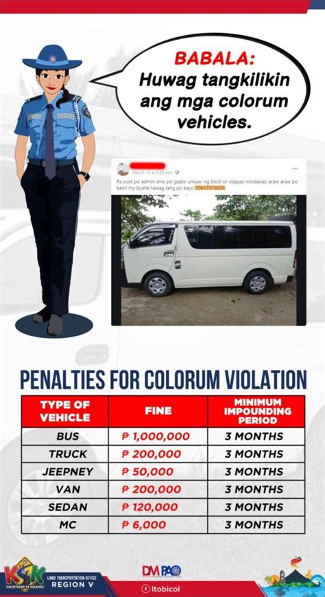 Crackdown On Colorum Vehicles In The Philippines Ltms Portal Ph