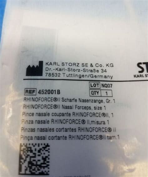 New Karl Storz 452001b For Sale 550 Item 1991144 Bimedis
