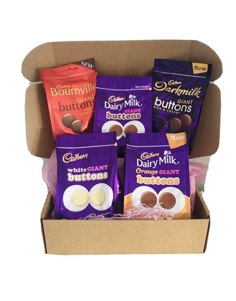 Cadbury Buttons Box Cadbury Gift Box Buttons Hamper | Etsy