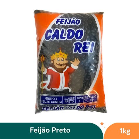 Feijão Caldo Rei Preto 1Kg