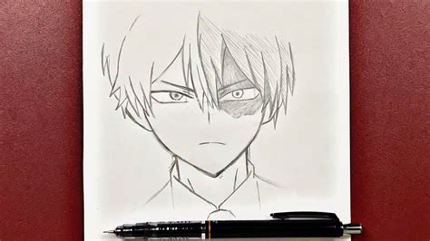 Anime Drawing How To Draw Shoto Todoroki Easy Step By Step Youtube 52668 Hot Sex Picture