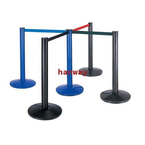 Stainless Steel Safety Line Divider Railing Stand Queue Retractable