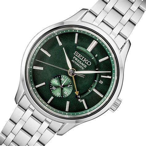 Reloj automático hombre Seiko Presage SSA397J1 Zen Garden 42mm Cristal