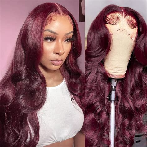 Hogu 13x6 Lace Front Wigs Human Hair 200 Density Hd Lace