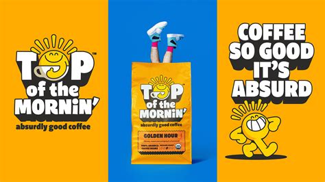 Top Of The Mornin Coffee Packaging Design World Brand Design Society