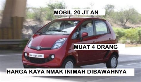 Mobil Cuma Rp 20 Jutaan Muat 4 Orang Pakai AC Bensin Super Irit Bablas