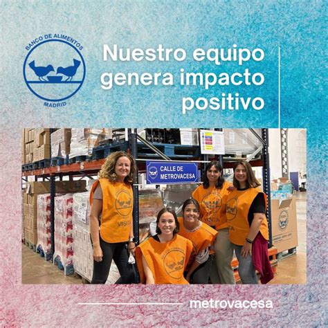 Metrovacesa On Twitter Impactopositivo Por Segundo A O Consecutivo