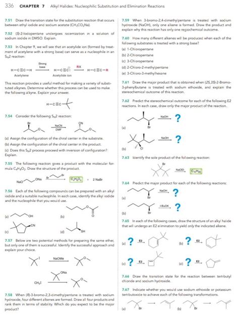 Answered 336 Chapter 7 Alkyl Halides  Bartleby