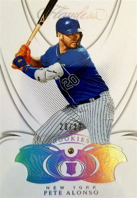 Panini Flawless Diamond Rookies Pete Alonso Rc For