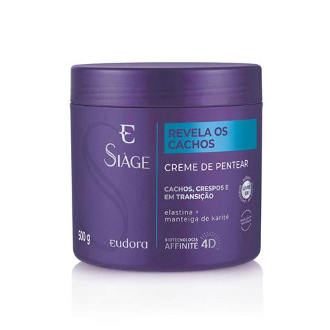 Creme Para Pentear Si Ge Revela Os Cachos G Eudora Creme Para