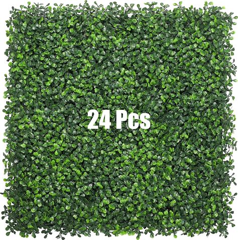 Amazon Bybeton Artificial Boxwood Panels X Pcs Layer