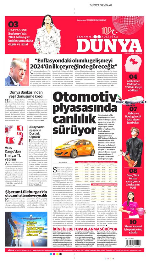 D Nya Gazetesi D Nya Man Et Oku Haberler Eyl L