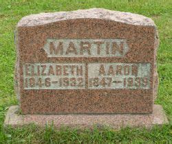 Elizabeth Eliza Garber Martin M Morial Find A Grave