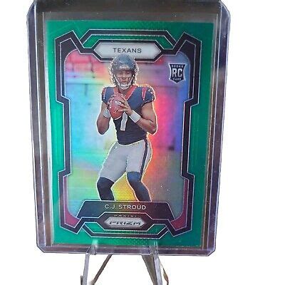 2023 Panini Prizm Rookies Green Wave Prizm 339 C J Stroud RC EBay