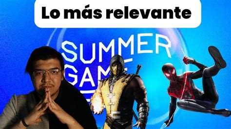 Resumen Summer Game Fest 2023 YouTube