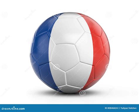 Soccer Ball France Flag Stock Illustration Illustration Of Country