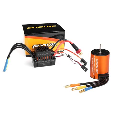 Goolrc Moteur Sans Balais Tanche Mise Niveau Kv Chlorset Esc