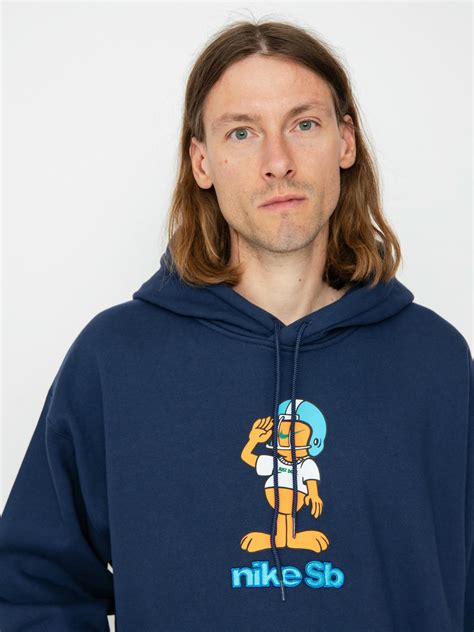 Nike Sb Salute Gfx Hd Hoodie Navy Blue Midnight Navy