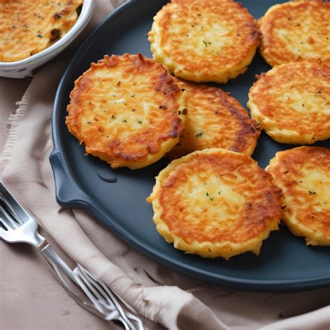 CHEESE-STUFFED POTATO PANCAKES - Kelly Kruger Brooks + Madison Charles Oils