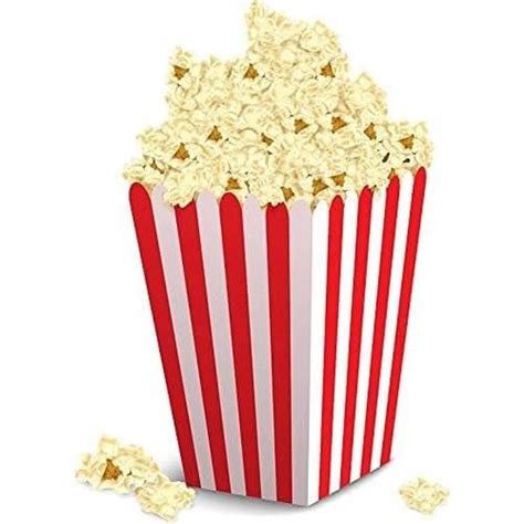 Pcs Popcorn Bo Tes Partie Carton Bonbon Conteneur F Te Boites