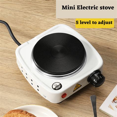 3 Pin Malaysia Plug Mini Electric Heater Stove Hot Cooker Plate 500W Milk Water Coffee Heating
