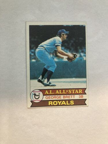 Topps Baseball Kansas City Royals George Brett All Star Card Hof