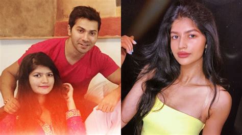 Glamours Pictures Of Varun Dhawan Niece Anjini Dhawan See Photos वरुण