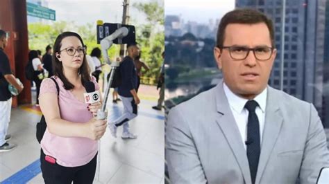 Rep Rter Da Globo Assaltada Enquanto Fazia Reportagem Ao Vivo Veja