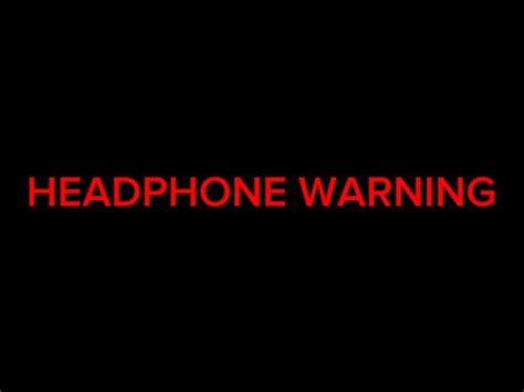 Headphone Warning YouTube