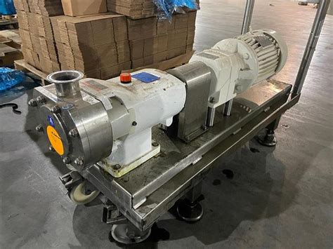 Used Used Alfa Laval Vertical Positive Displacement Pump For Sale In