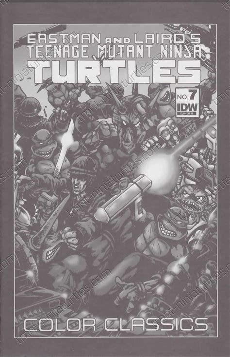 IDW TMNT Color Classics 07 1st Cover RE Jetpack Comics TMNT A