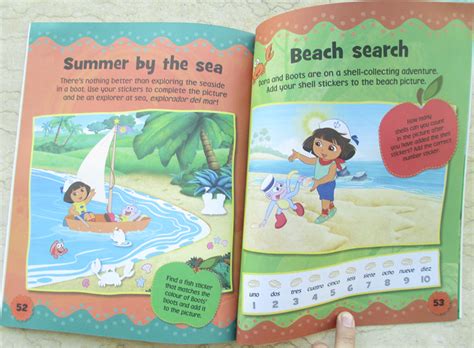 Shoppe De Rainbow Dora The Explorer Activity Book