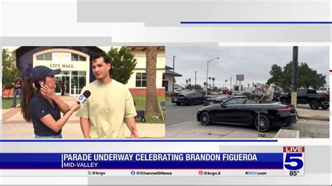 Weslaco parade celebrates boxer Brandon Figueroa