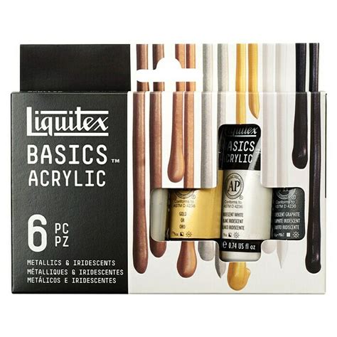 Liquitex Basics Acrylfarben Set Metallic Bei BAUHAUS Kaufen