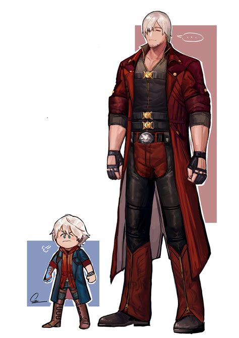 Dante And Small Nero Devil May Cry Wallpaper Fanpop