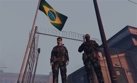 Exército Brasileiro Pack Brazilian Army New Ped GTA5 Mods