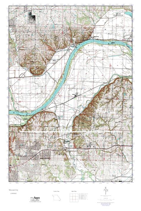 Mytopo Missouri City Missouri Usgs Quad Topo Map