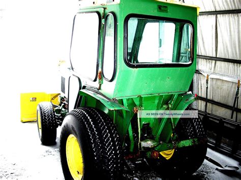 750 John Deer Tractor 1987 Diesel 4x4 1301 Hours Cab Snow Blower 3cyl 18h