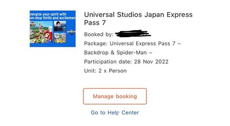 Wts Usj Universal Studios Japan Express Pass Tickets Vouchers