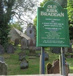 Old Kirk Braddan Church Braddan Isle Of Man Official Local