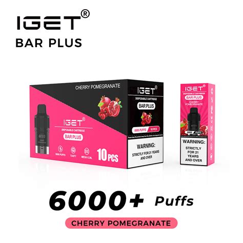 Iget Bar Plus Pod Vape Pod Wholesale Disposable Vape Factory