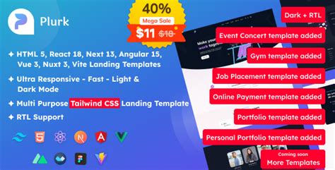 Prompt Tailwind CSS Next Js Multipurpose Landing Template By