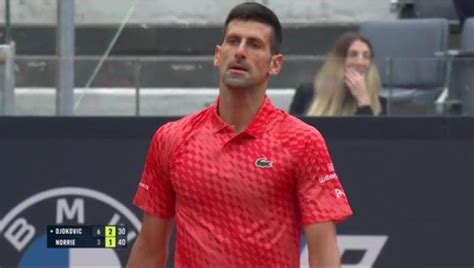 Video El Pelotazo De Cameron Norrie Que Enfureci A Novak Djokovic Y