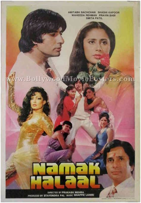 Namak Halaal poster for sale: Buy old Amitabh Bachchan movie posters