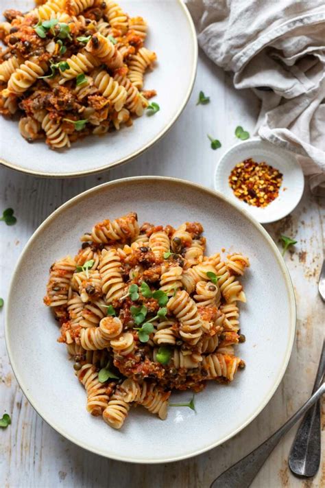 Vegane Bolognese Sauce Rezept Elle Republic