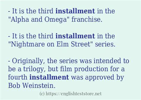 installment     sentences englishteststore blog