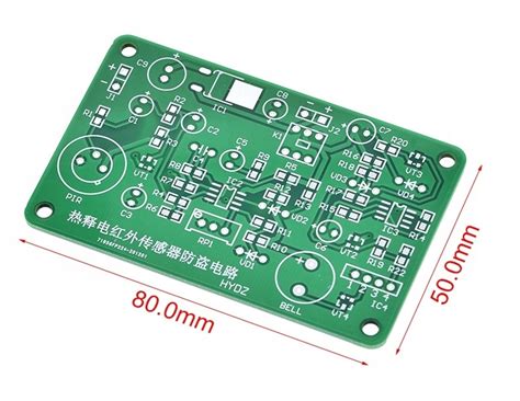 Alarm Z Czujnikiem Ruchu Pir Uk Ad Smd Diy Kit