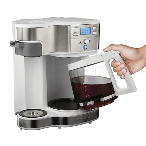 Customer Reviews Hamilton Beach 2 Way Programmable 12 Cup And Single