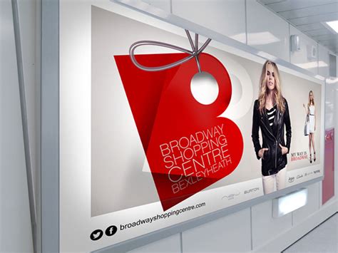 Broadway shopping centre on Behance