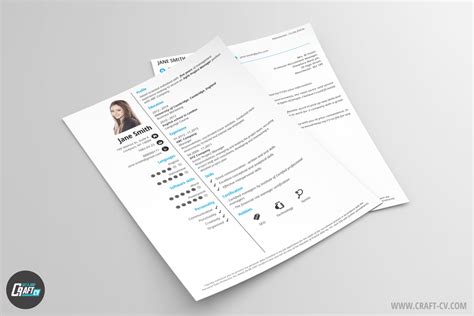 Plantilla De Cv Clariss Creador De Cv Crear Cv Craftcv